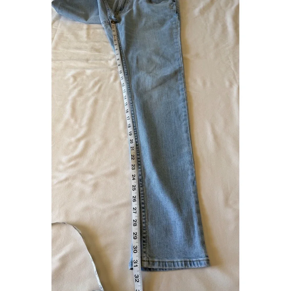Hollister Epic Flex Skinny Jeans Mens 31x32 Light Wash Blue Denim Slim Fit